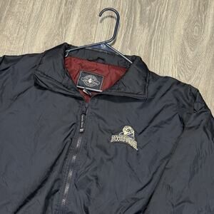 VTG Charles River Lined Windbreaker Jacket Mens Size M Pittsburgh Panthers Pitt